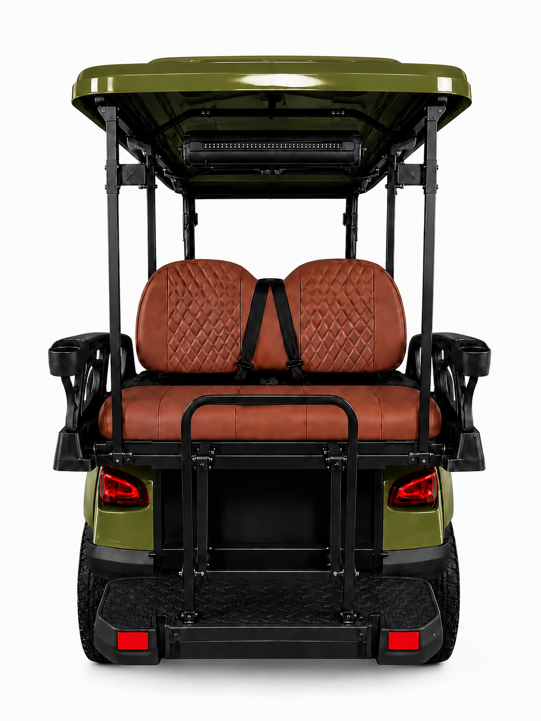 Sky Golf Cart 2027 – Olive Green Edition