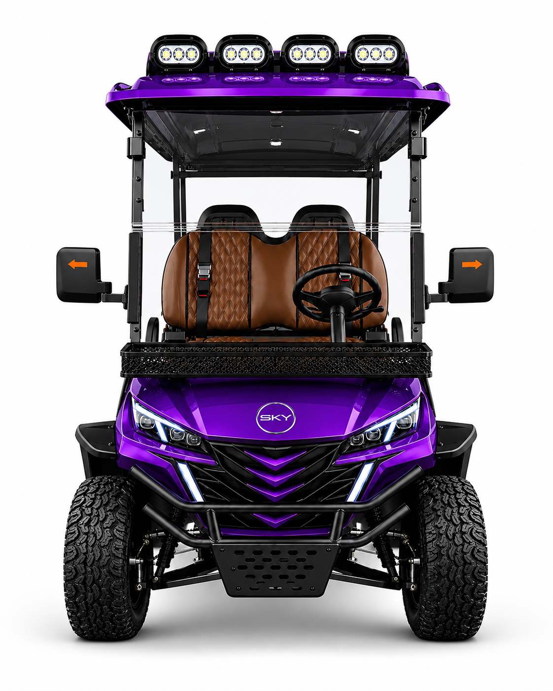 Sky Golf Cart 2027 – Purple Edition