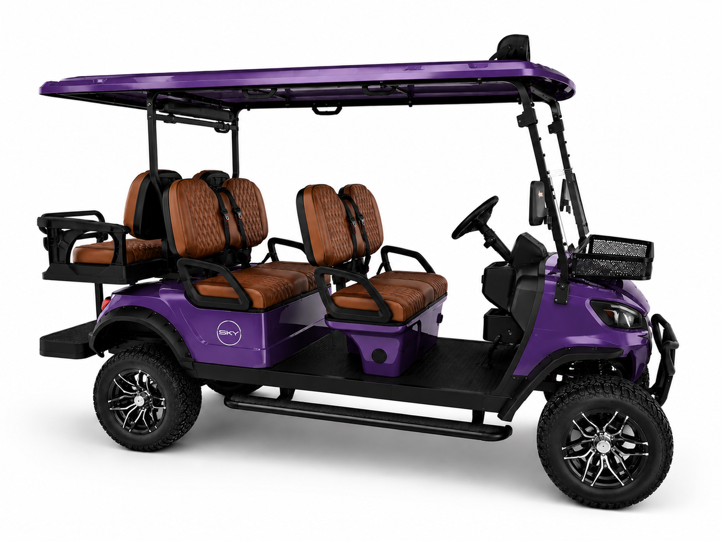 Sky Golf Cart 2027 – Purple Edition
