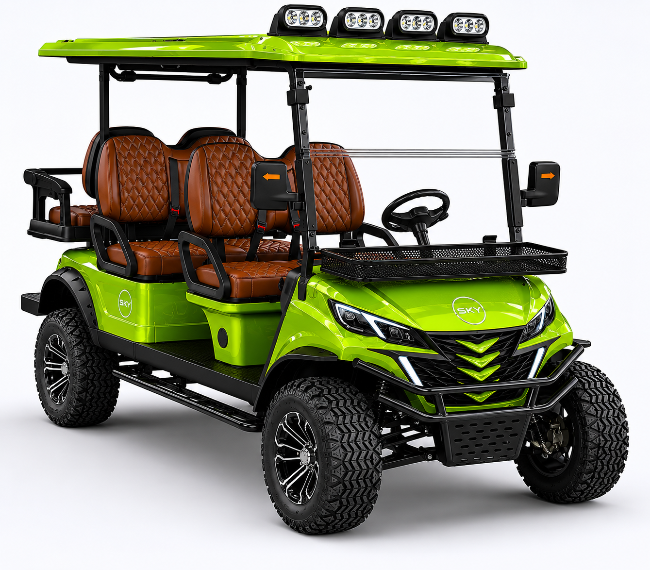 Sky Golf Cart 2027 – Lime Edition