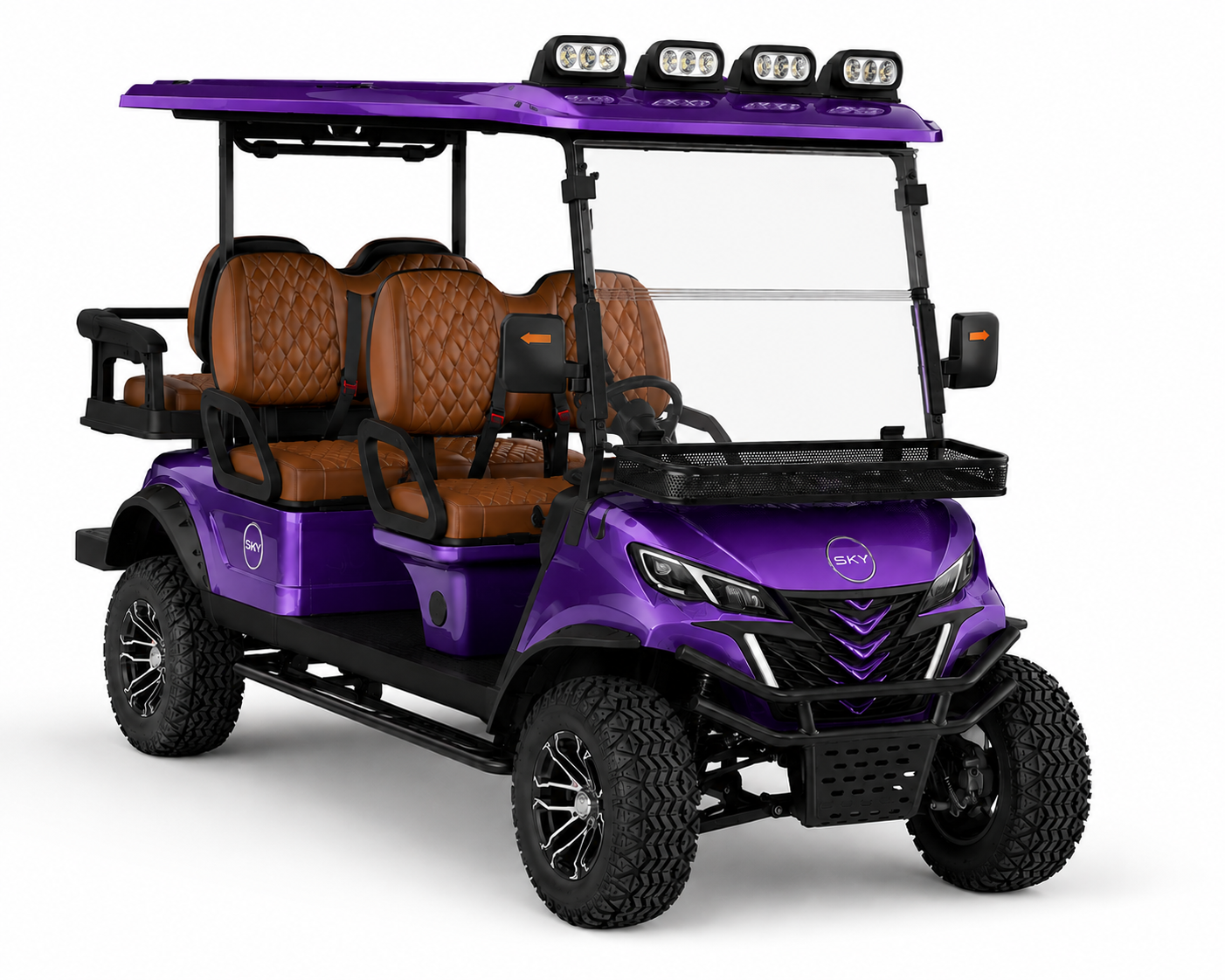 Sky Golf Cart 2027 – Purple Edition