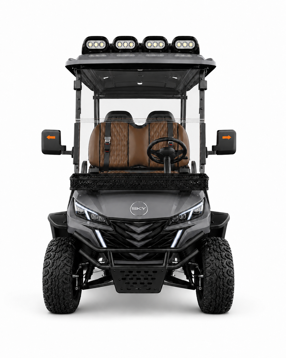 Sky Golf Cart 2027 – Gray Edition