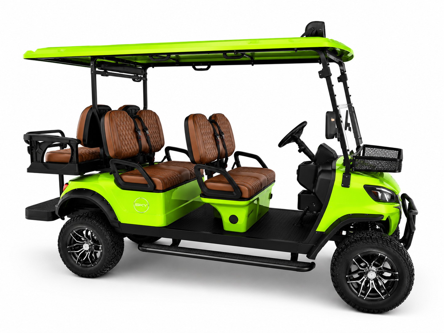 Sky Golf Cart 2027 – Lime Edition
