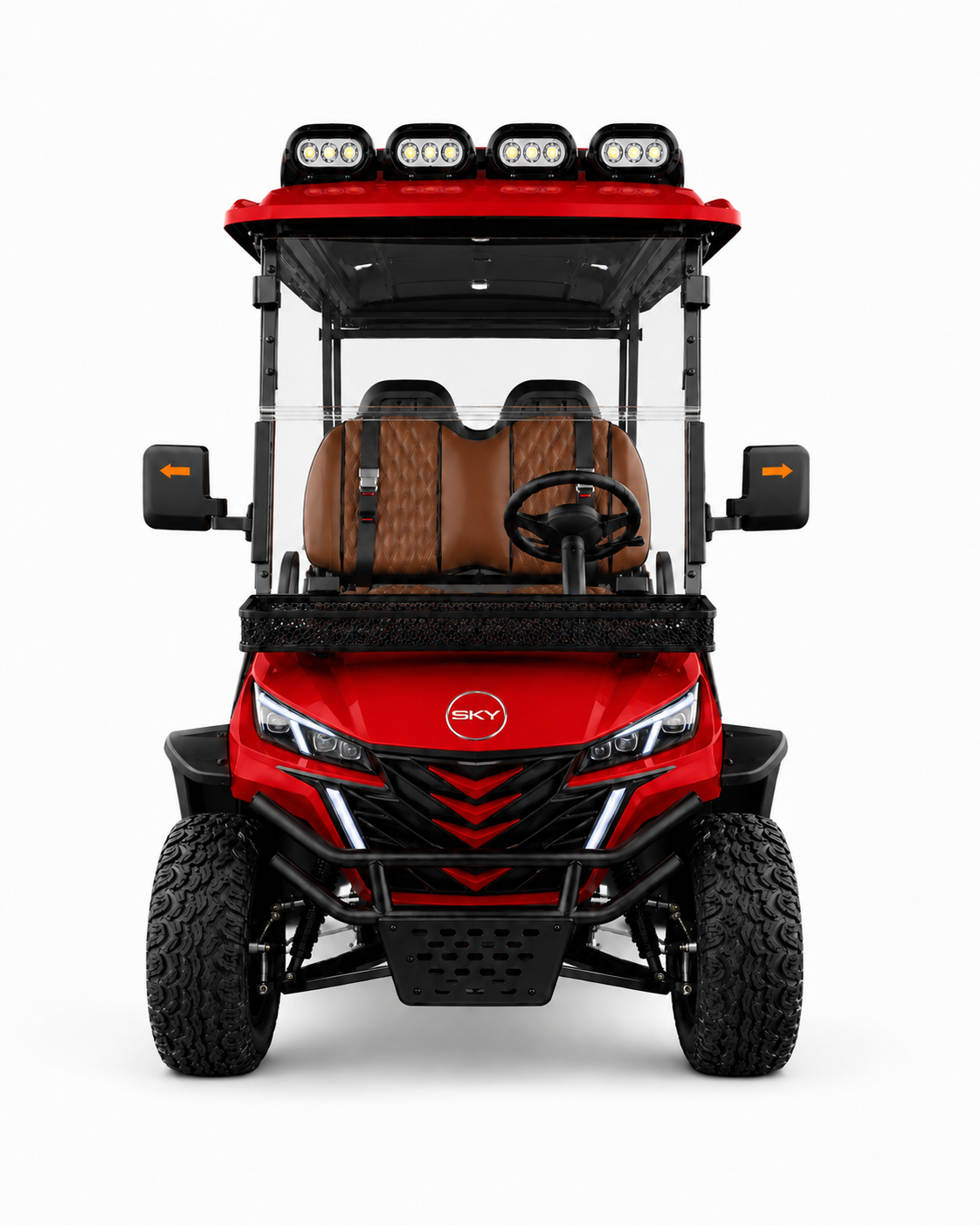 Sky Golf Cart 2027 – Red Edition